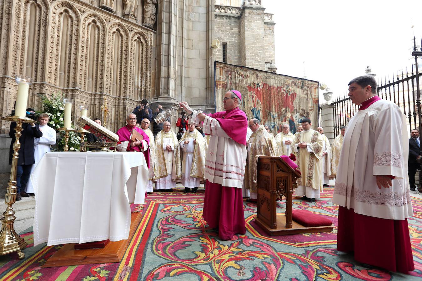 La toma de posesión del nuevo arzobispo de Toledo, en imágenes