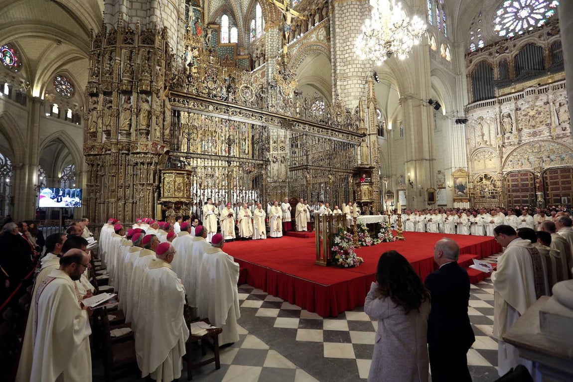 La toma de posesión del nuevo arzobispo de Toledo, en imágenes