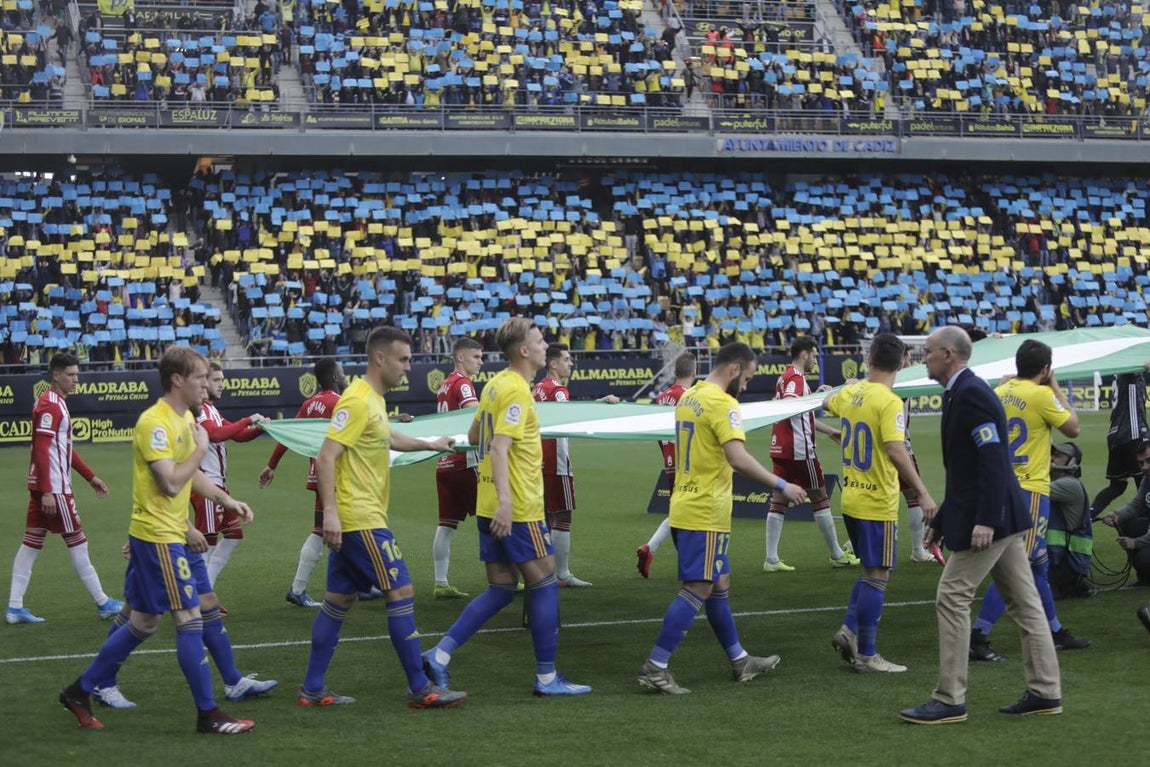 FOTOS: El Cádiz CF - UD Almería en imágenes