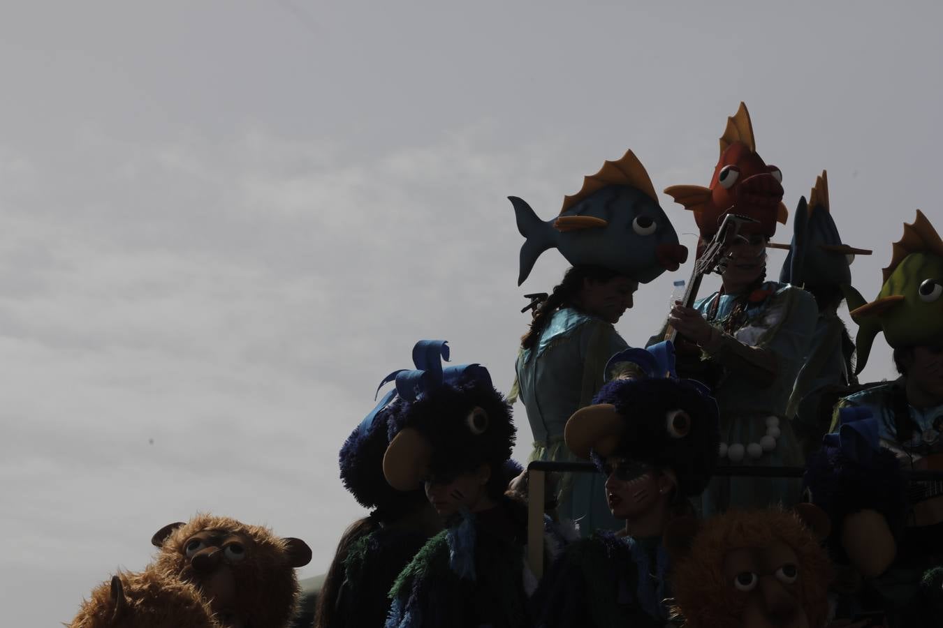 FOTOS: Cádiz se despide de febrero con los carruseles de coros el segundo sábado de carnaval