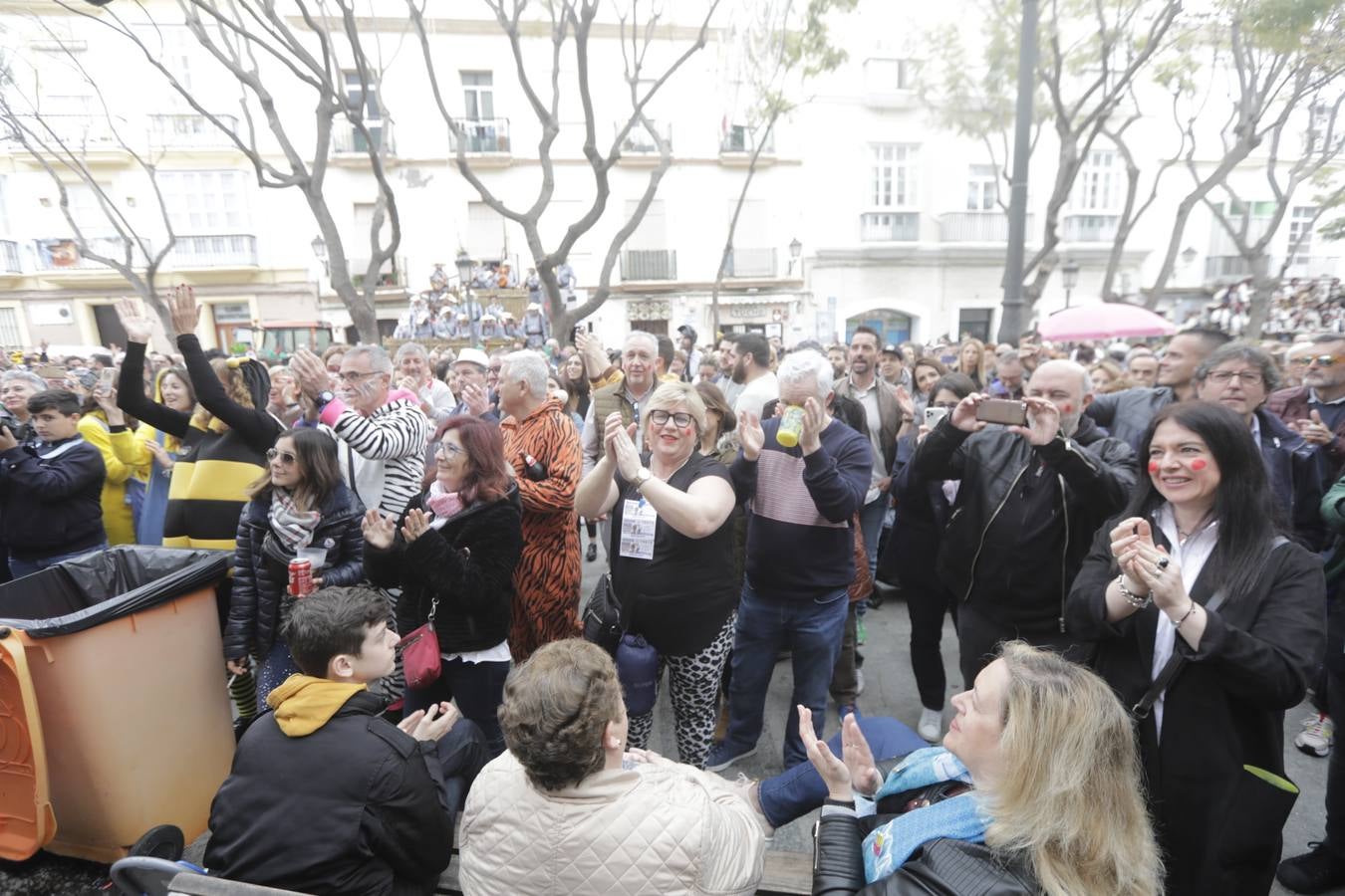 FOTOS: Cádiz se despide de febrero con los carruseles de coros el segundo sábado de carnaval