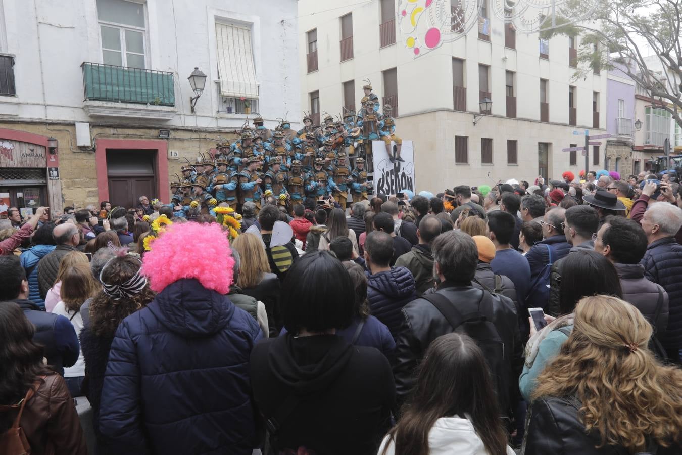 FOTOS: Cádiz se despide de febrero con los carruseles de coros el segundo sábado de carnaval