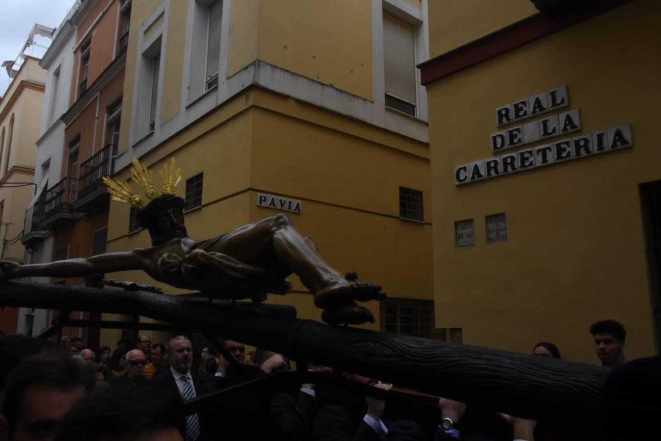 Traslaso del Cristo de la Salud de la Carretería a su capilla