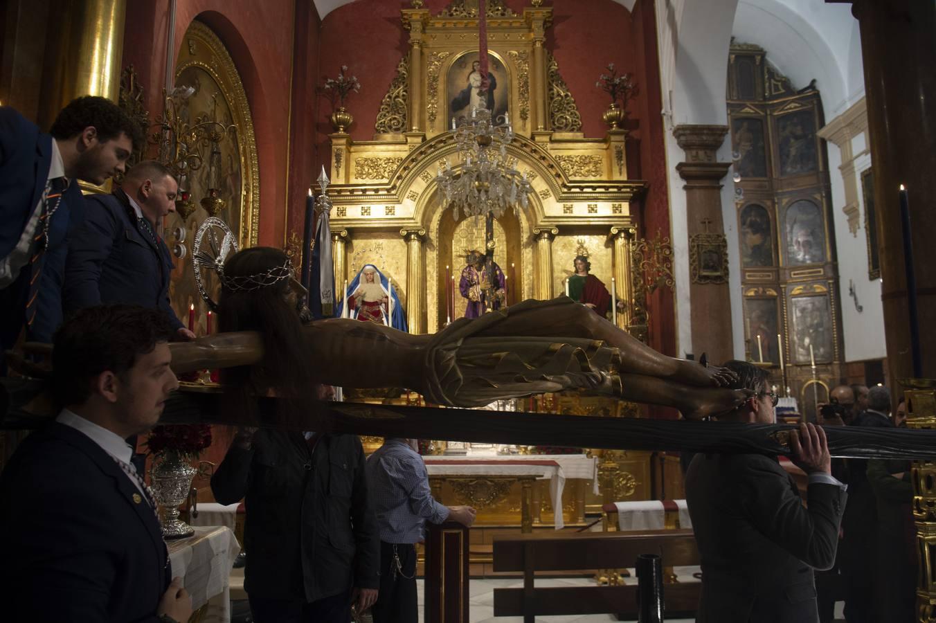 El vía crucis del Cristo de San Agustín