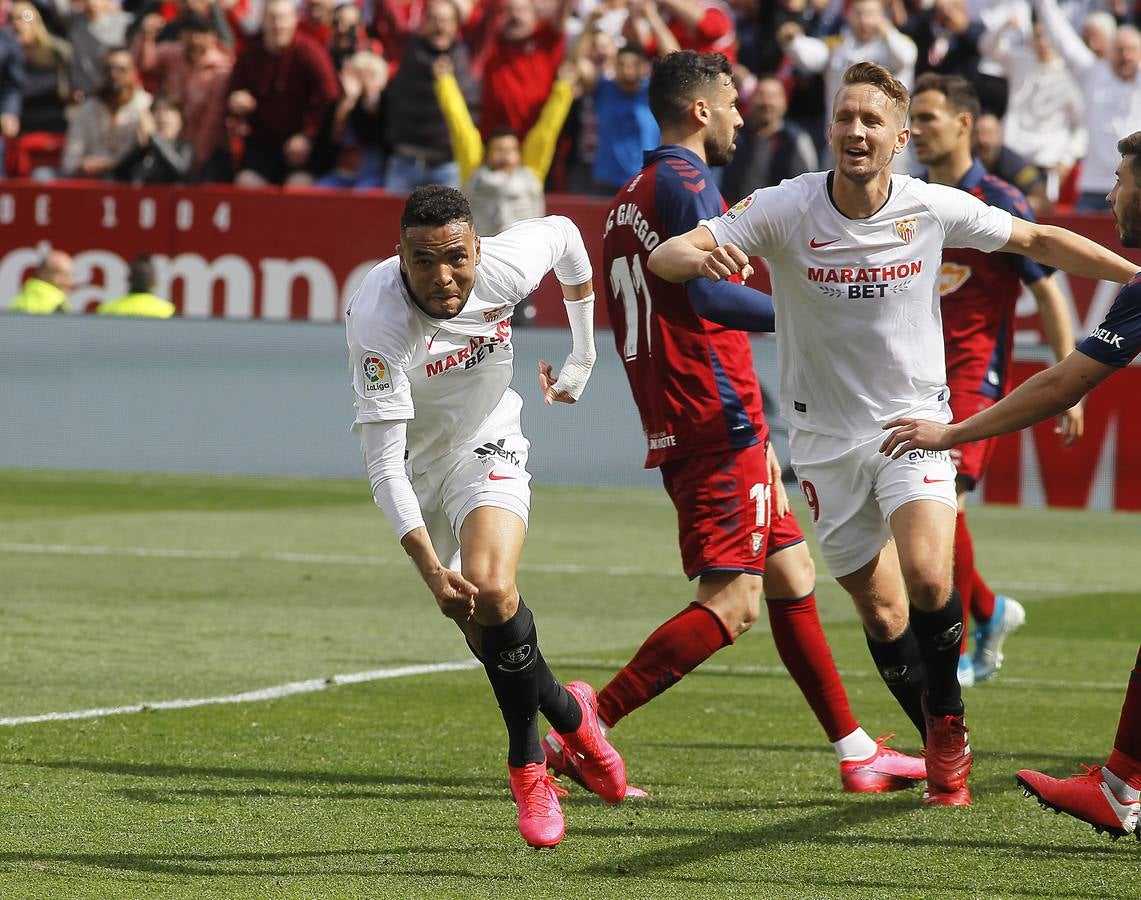 En imágenes, la victoria del Sevilla ante el Osasuna (3-2)