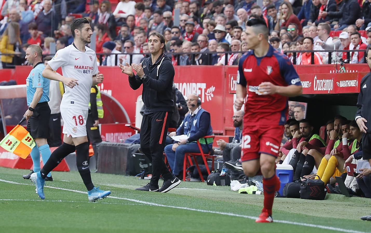 En imágenes, la victoria del Sevilla ante el Osasuna (3-2)