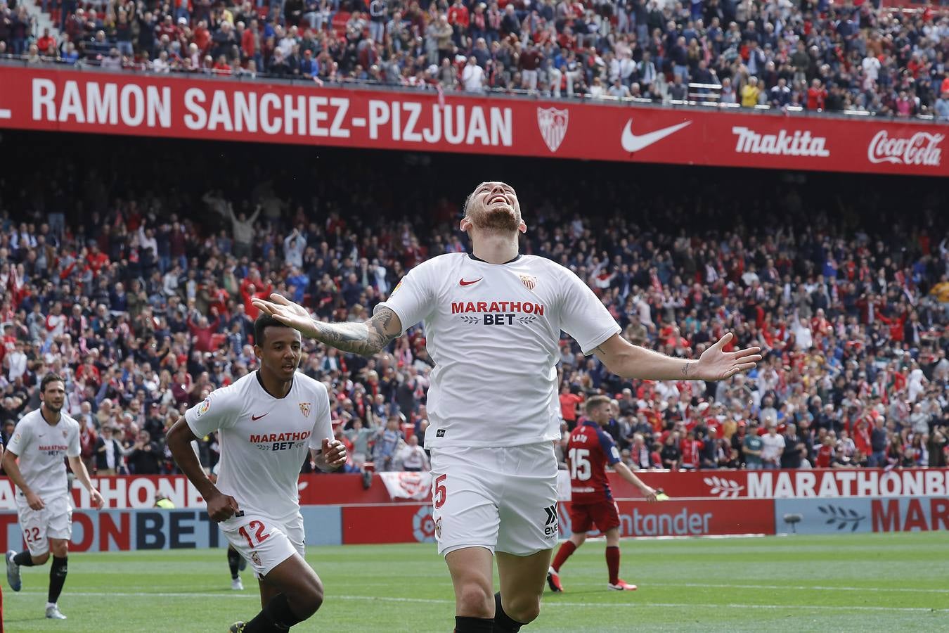 En imágenes, la victoria del Sevilla ante el Osasuna (3-2)