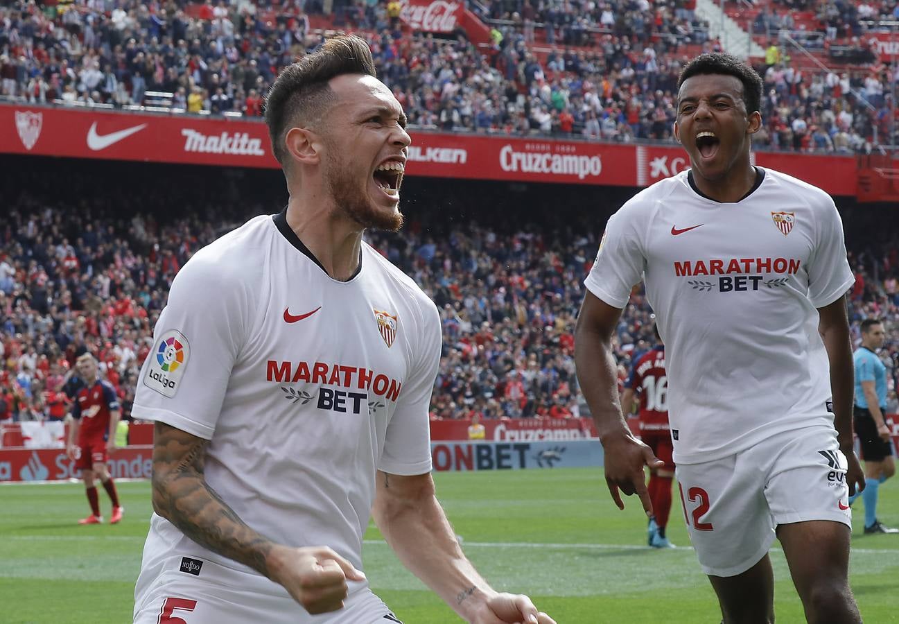 En imágenes, la victoria del Sevilla ante el Osasuna (3-2)