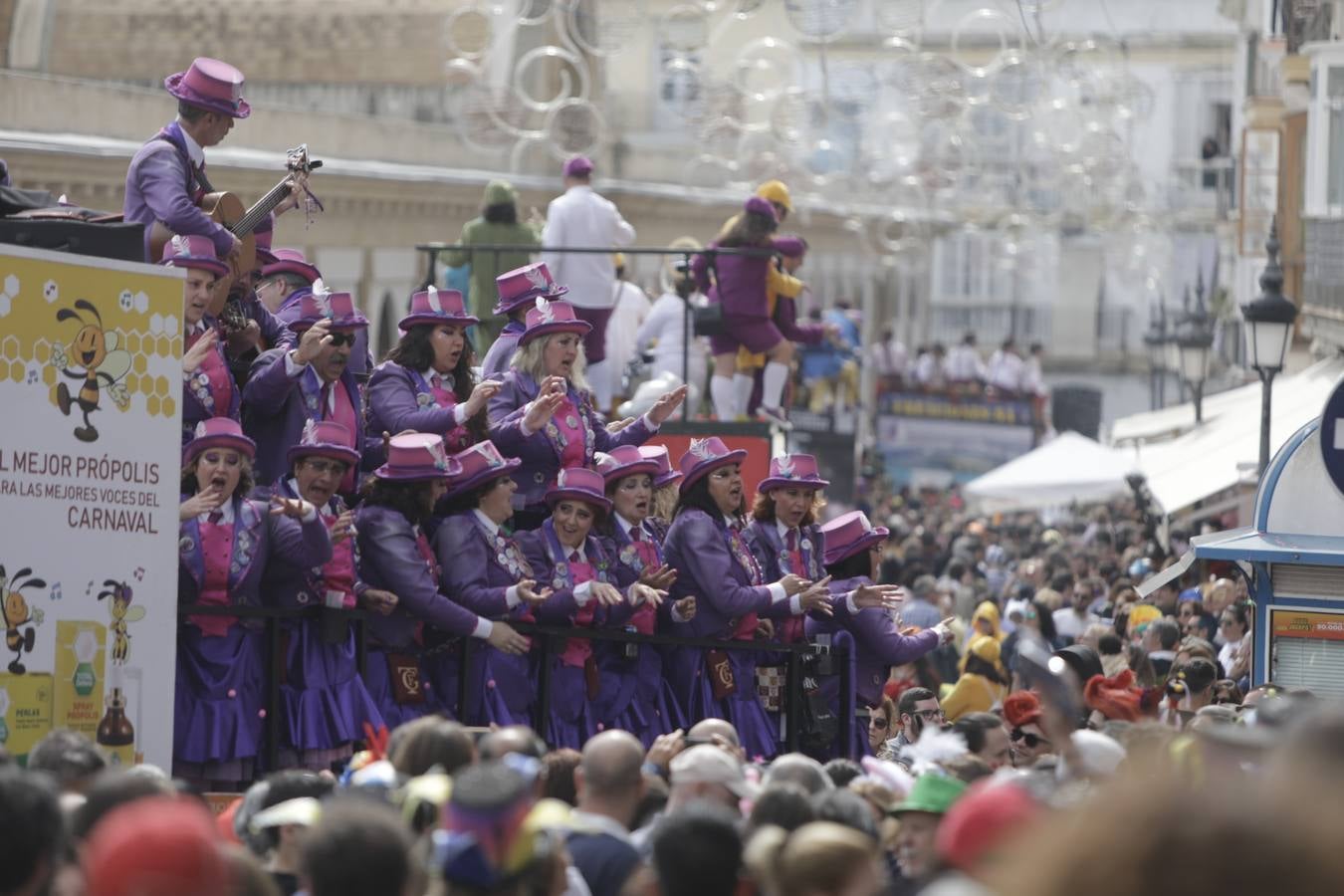 FOTOS: Carrusel de coros del segundo domingo de Carnaval de Cádiz