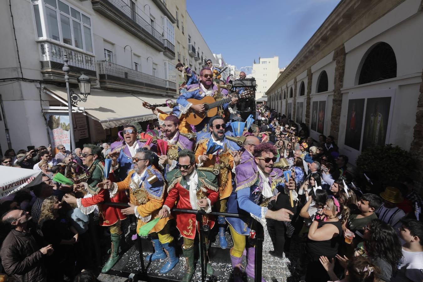 FOTOS: Carrusel de coros del segundo domingo de Carnaval de Cádiz