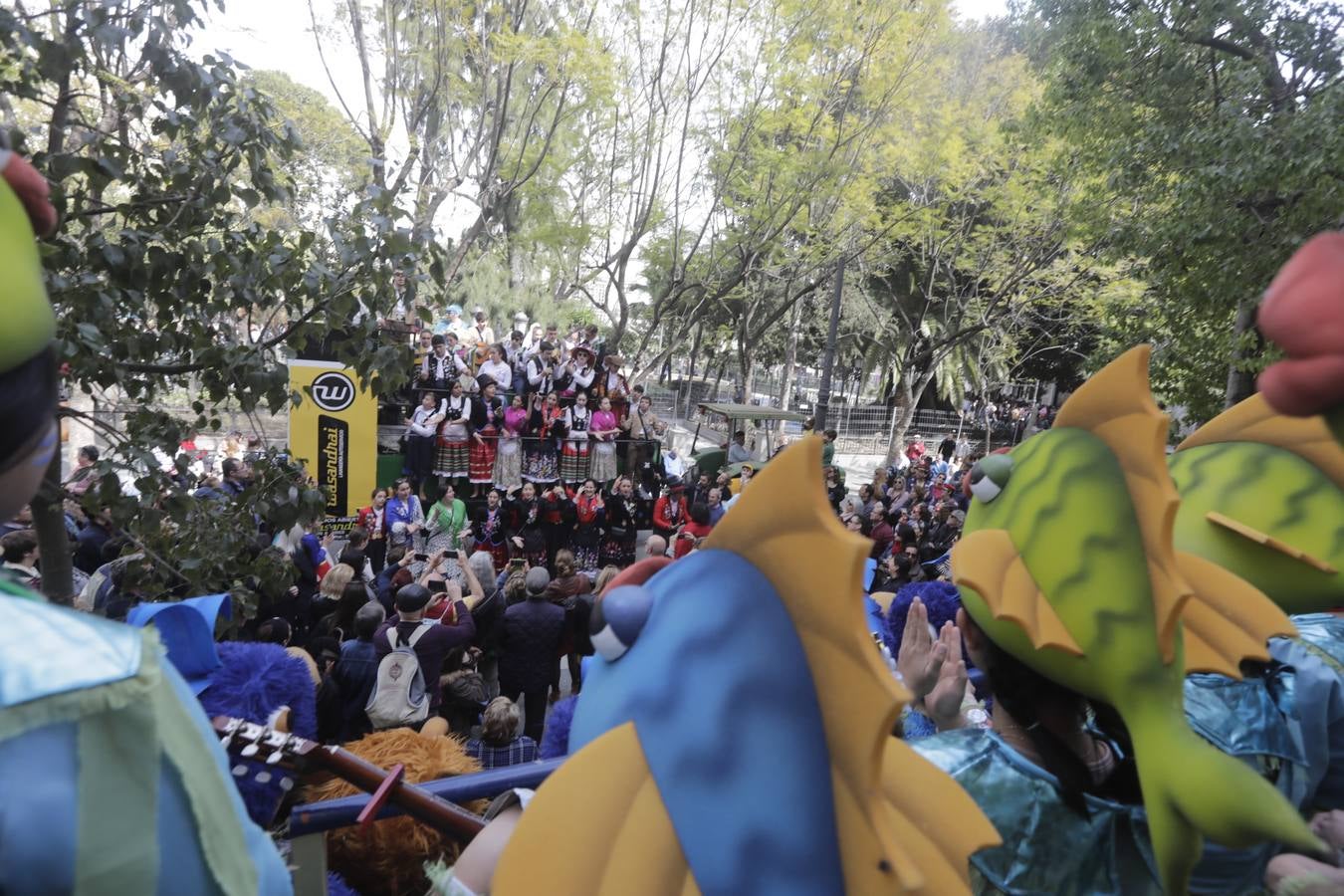 FOTOS: Carrusel de coros del segundo domingo de Carnaval de Cádiz