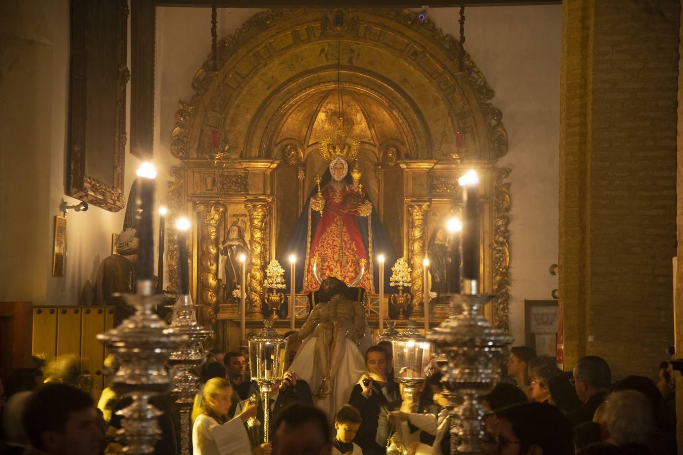 El vía crucis de Santa Marta