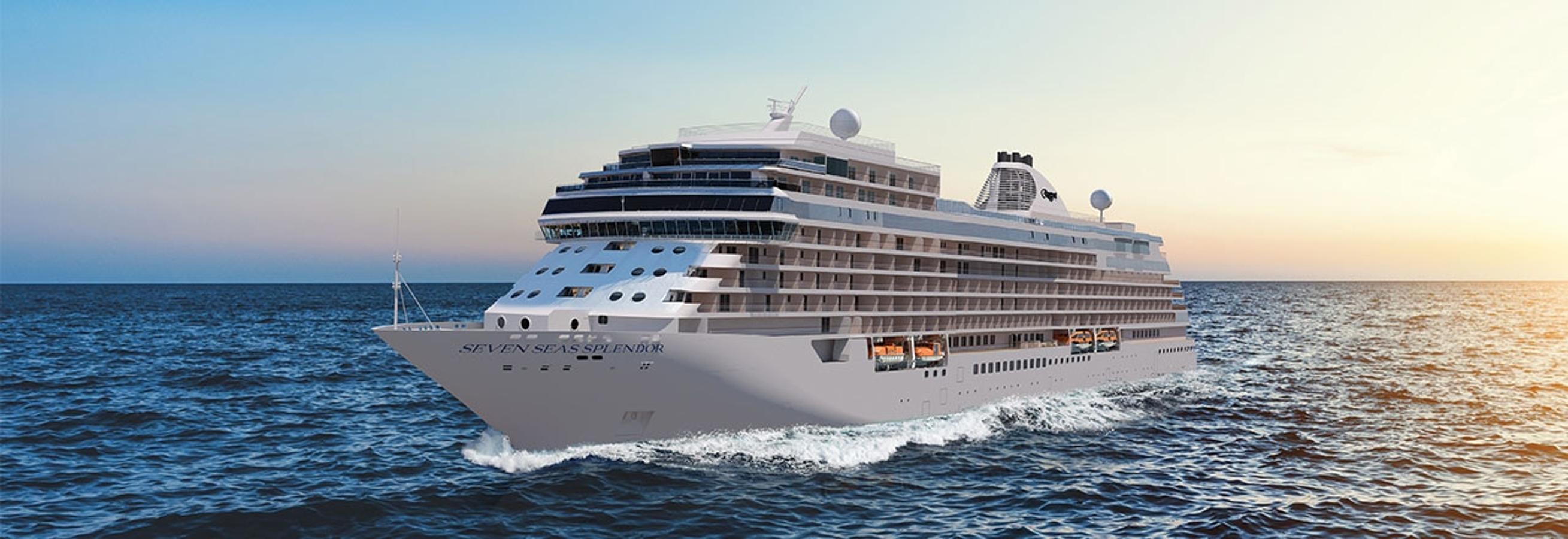 Seven Seas Splendor, así es el crucero más exclusivo del mundo