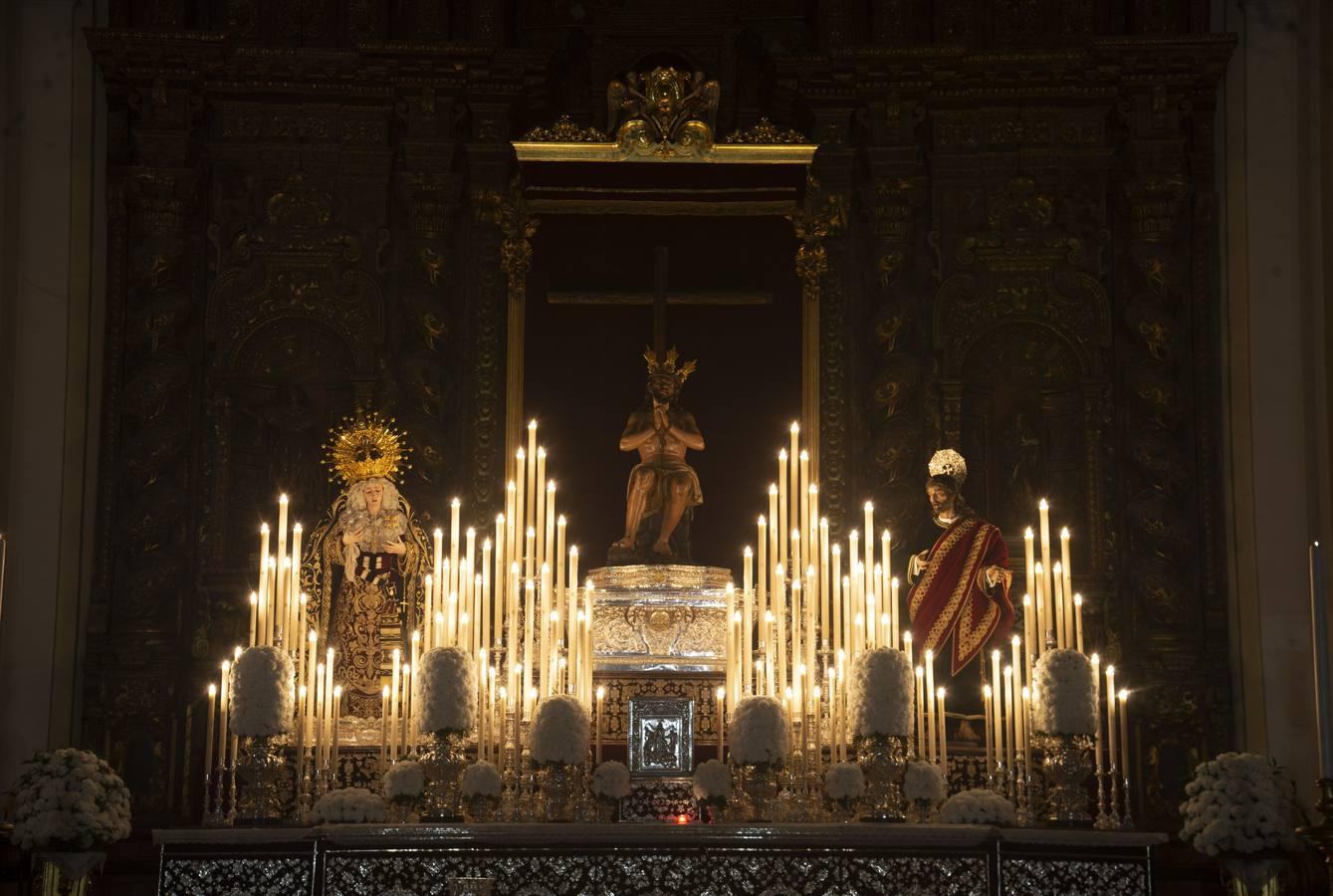 El histórico altar de la Estrella