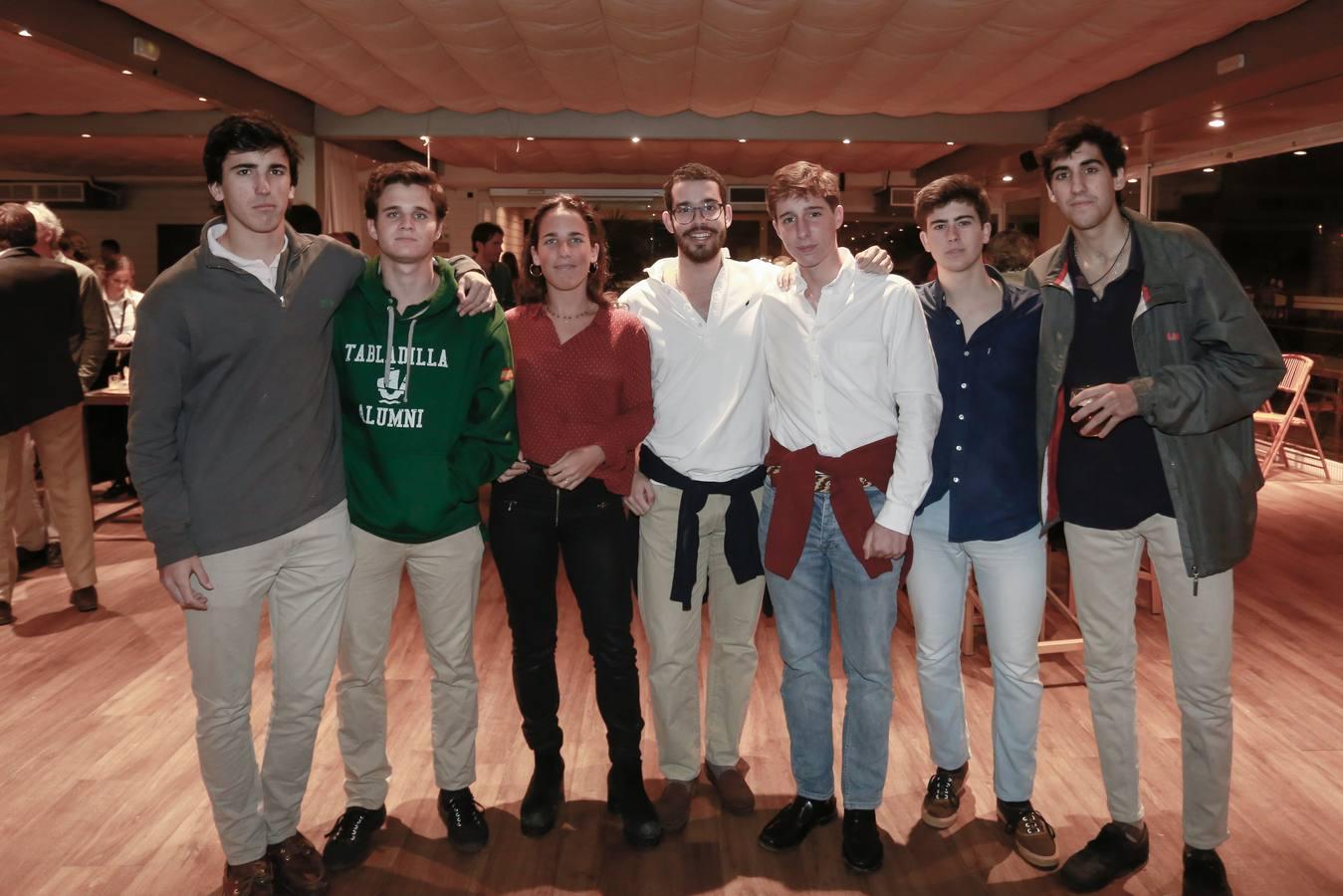 Jaime Alba, Gonzalo Garrido, Marta Alba, Ignacio Moreno, Pedro Manenti, Fernando Mauri y Alejandro Romero