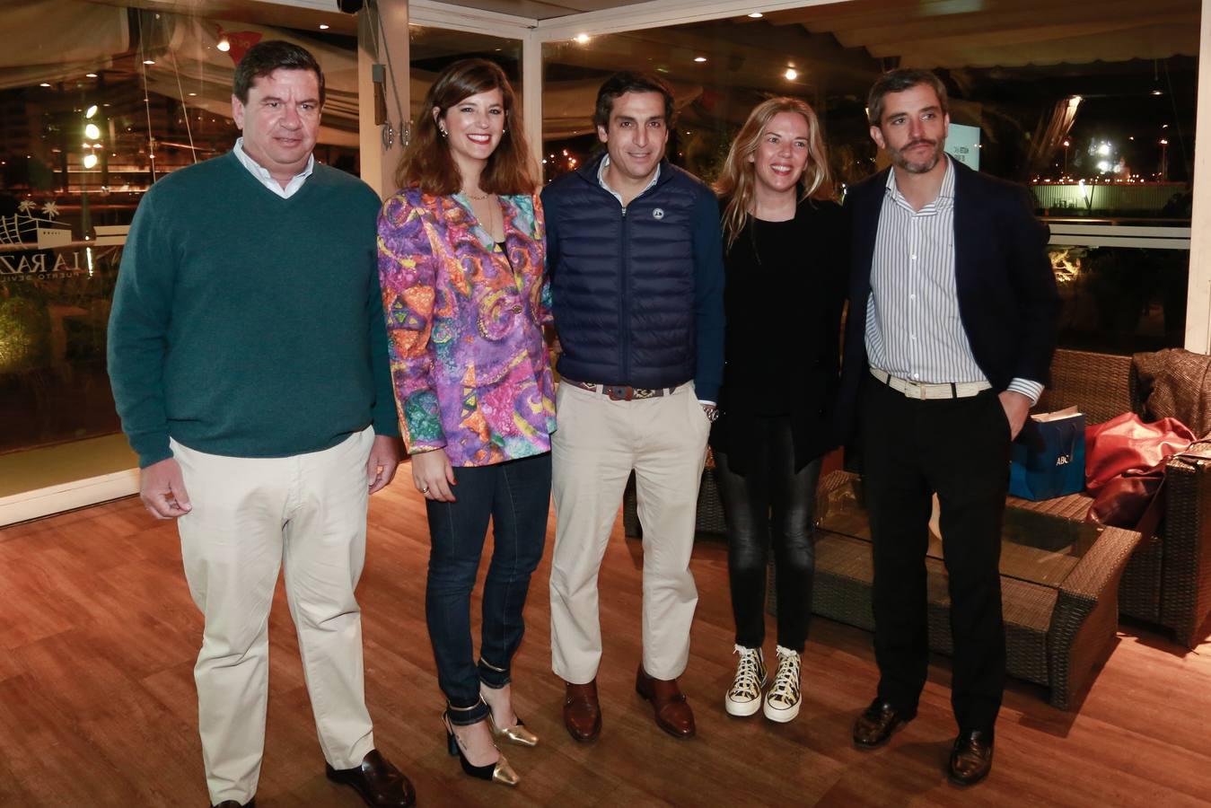 Gonzalo Parias, Sara Amo, Curro Gomar, María Del Mar Sánchez y Gabriel Guardiola