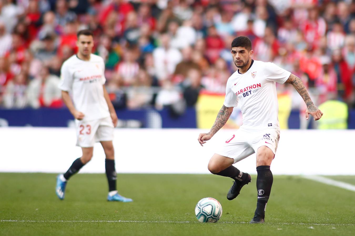 Atlético de Madrid - Sevilla FC: las mejores imágenes del empate