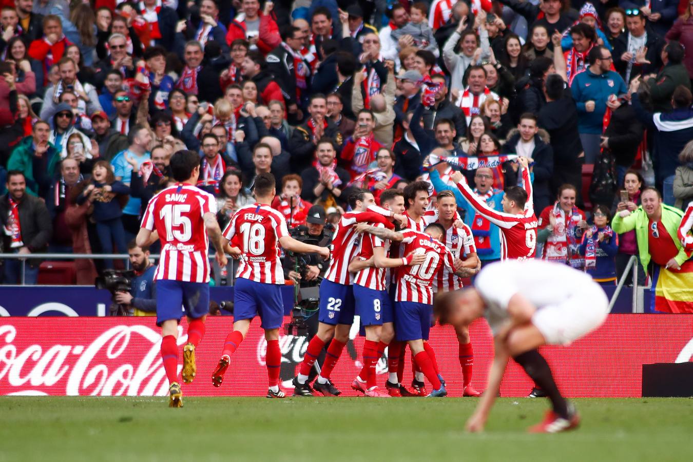 Atlético de Madrid - Sevilla FC: las mejores imágenes del empate