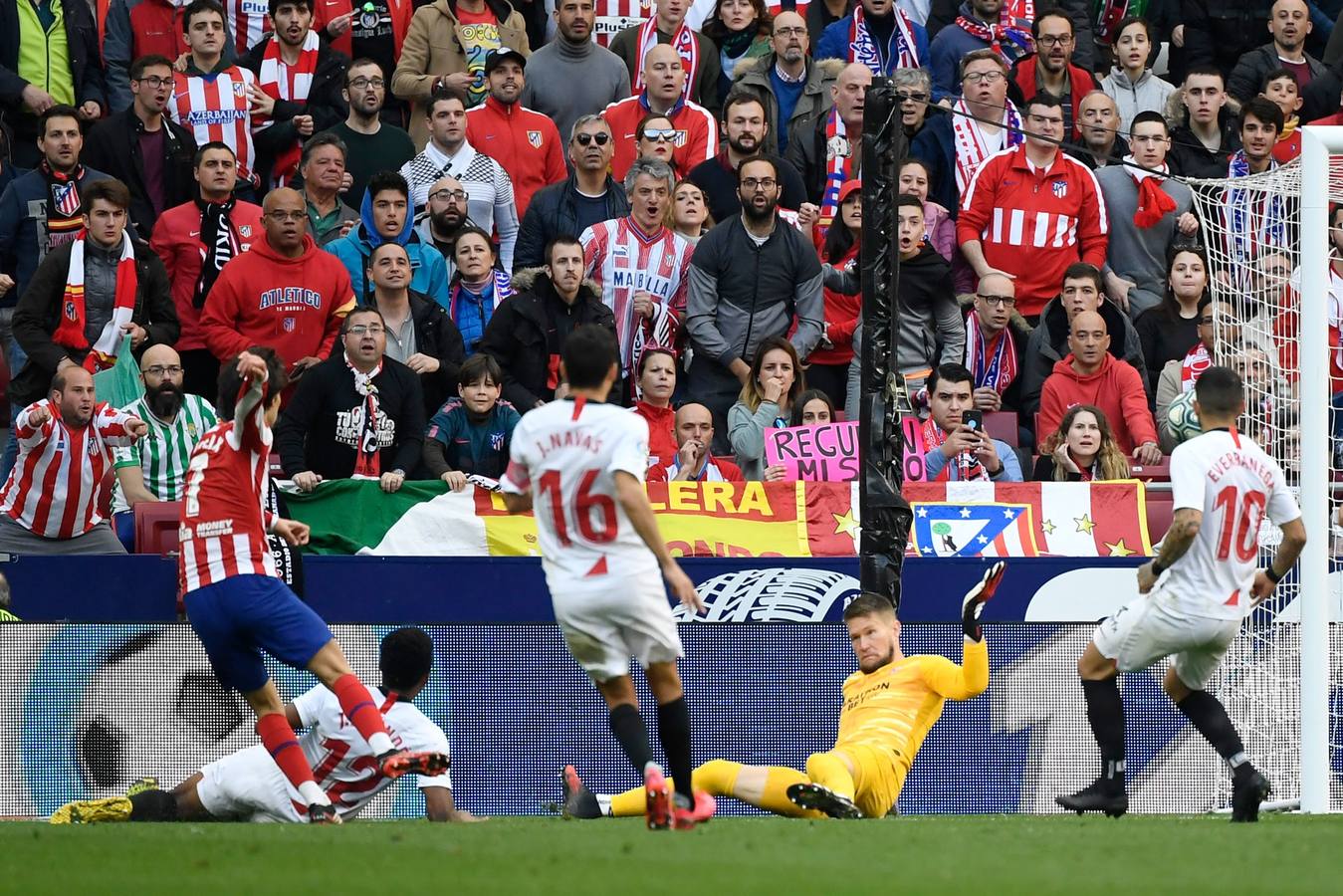 Atlético de Madrid - Sevilla FC: las mejores imágenes del empate