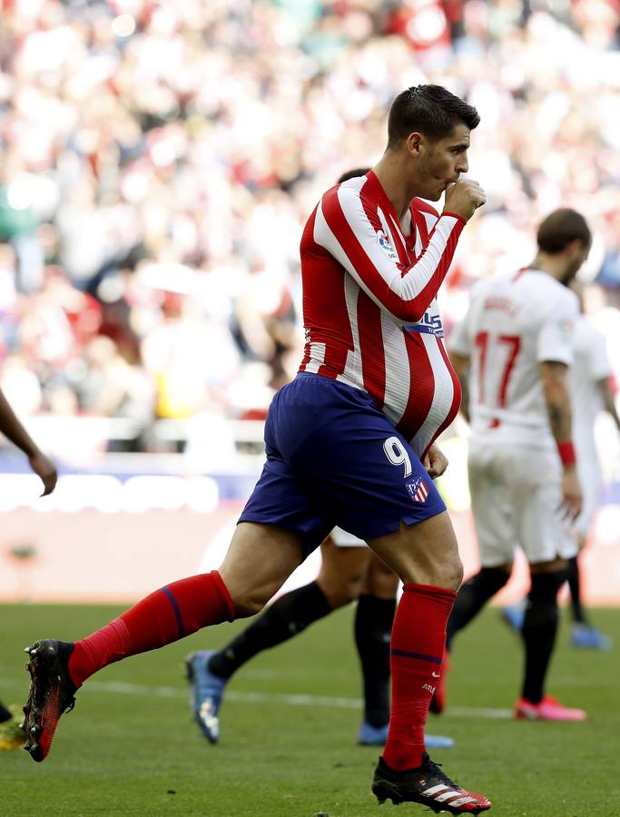 Atlético de Madrid - Sevilla FC: las mejores imágenes del empate