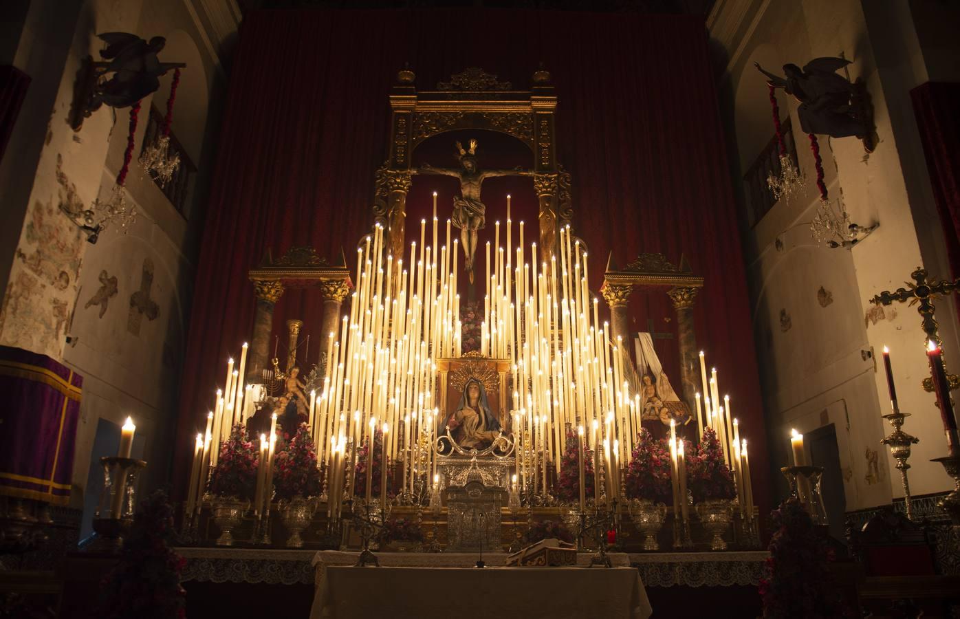 El altar del Cristo del Buen Fin