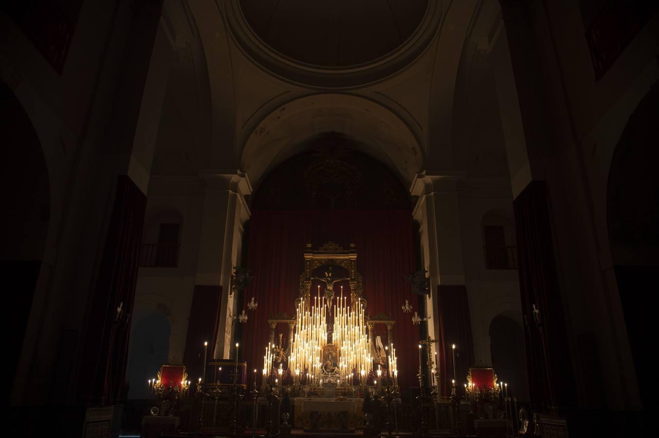 El altar del Cristo del Buen Fin