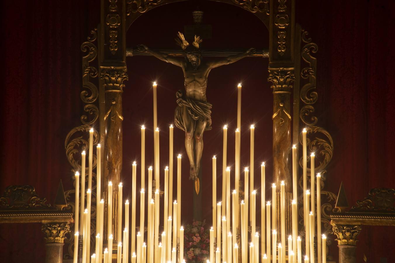 El altar del Cristo del Buen Fin