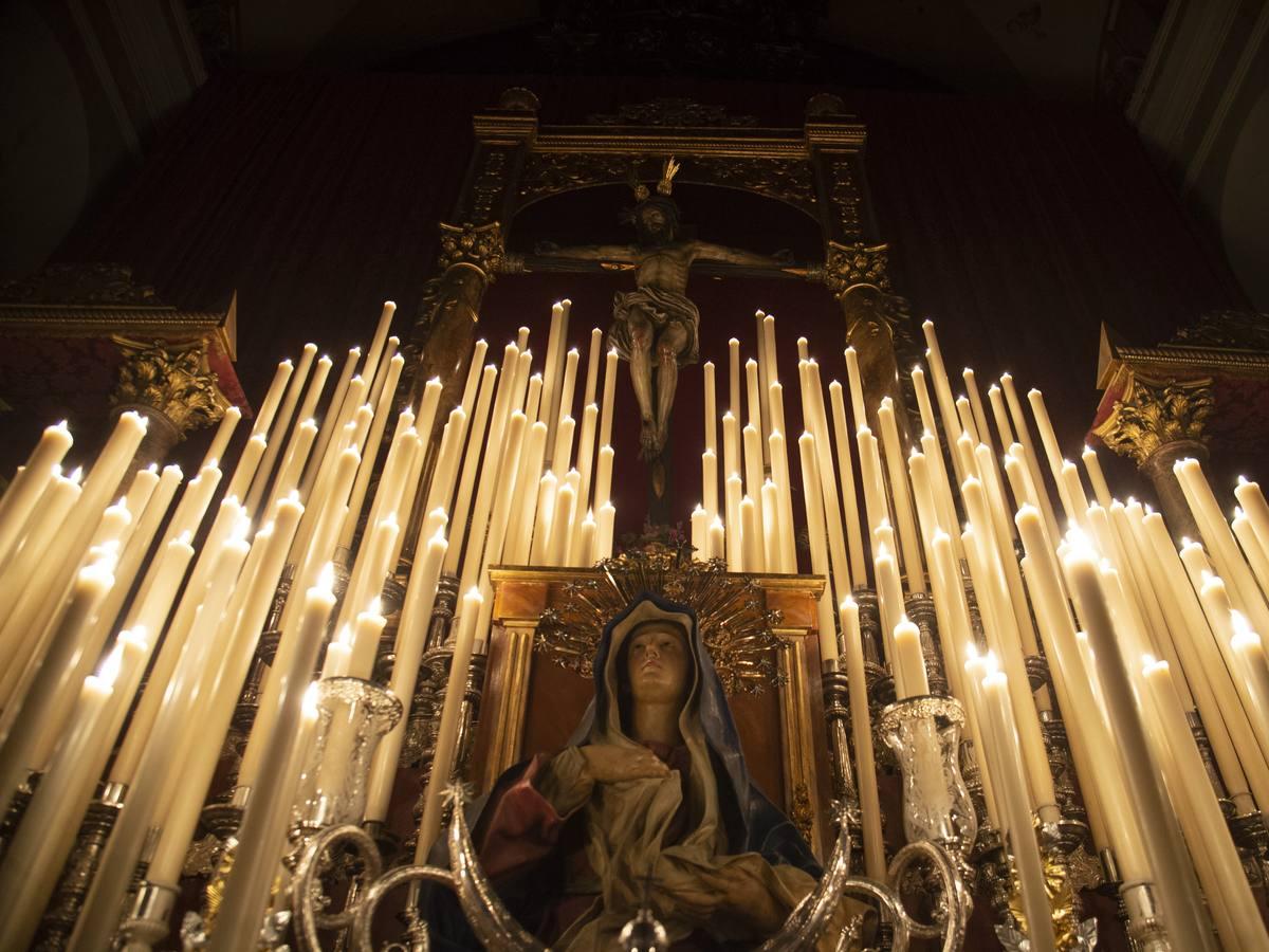 El altar del Cristo del Buen Fin