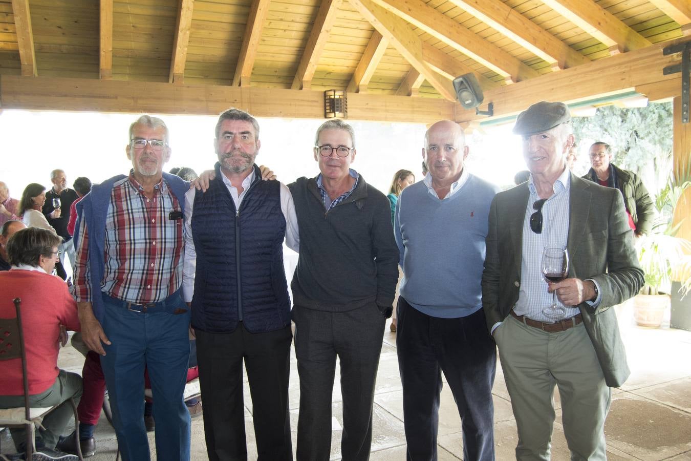 Pedro Mérida, Fernando Rivero, Ciro Warleta, Ulpiano Yrayzoz y José Labandera