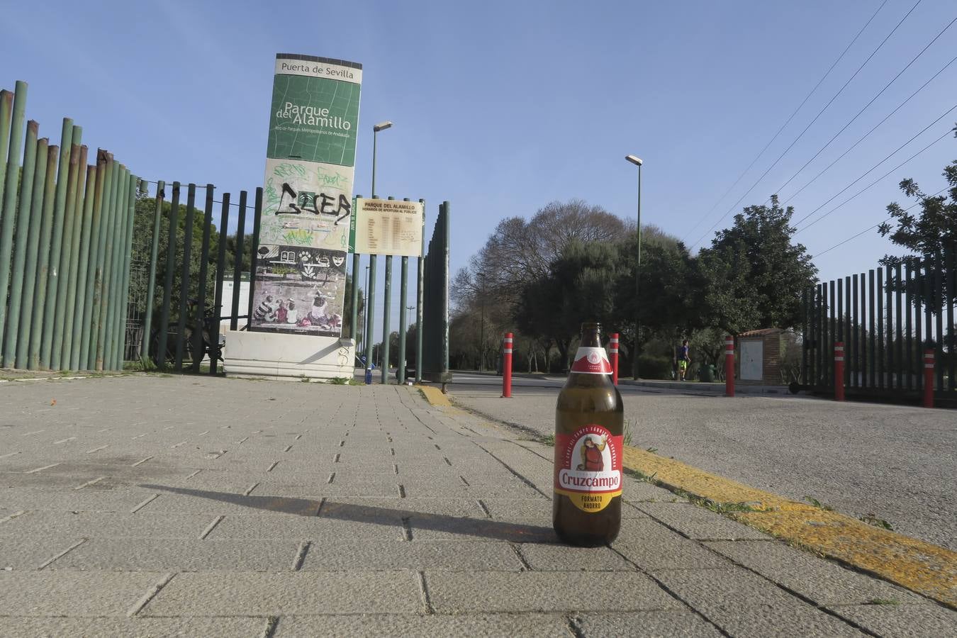 El abandono de parques y zonas verdes de Sevilla