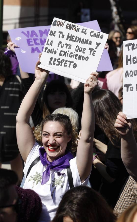 Las mejores imágenes de la manifestación del Día de la Mujer en Córdoba