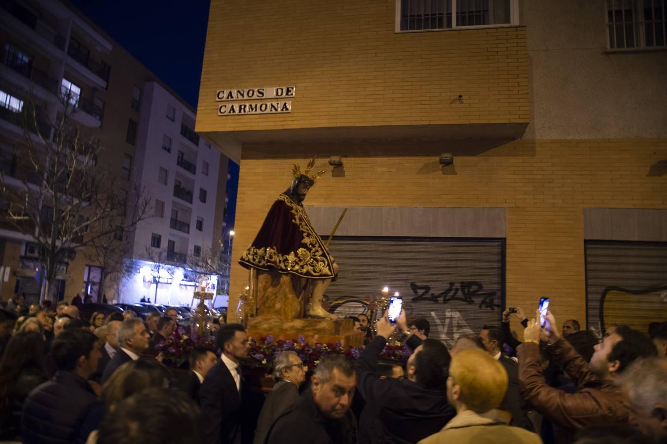 El vía crucis del Señor de la Salud y Buen Viaje