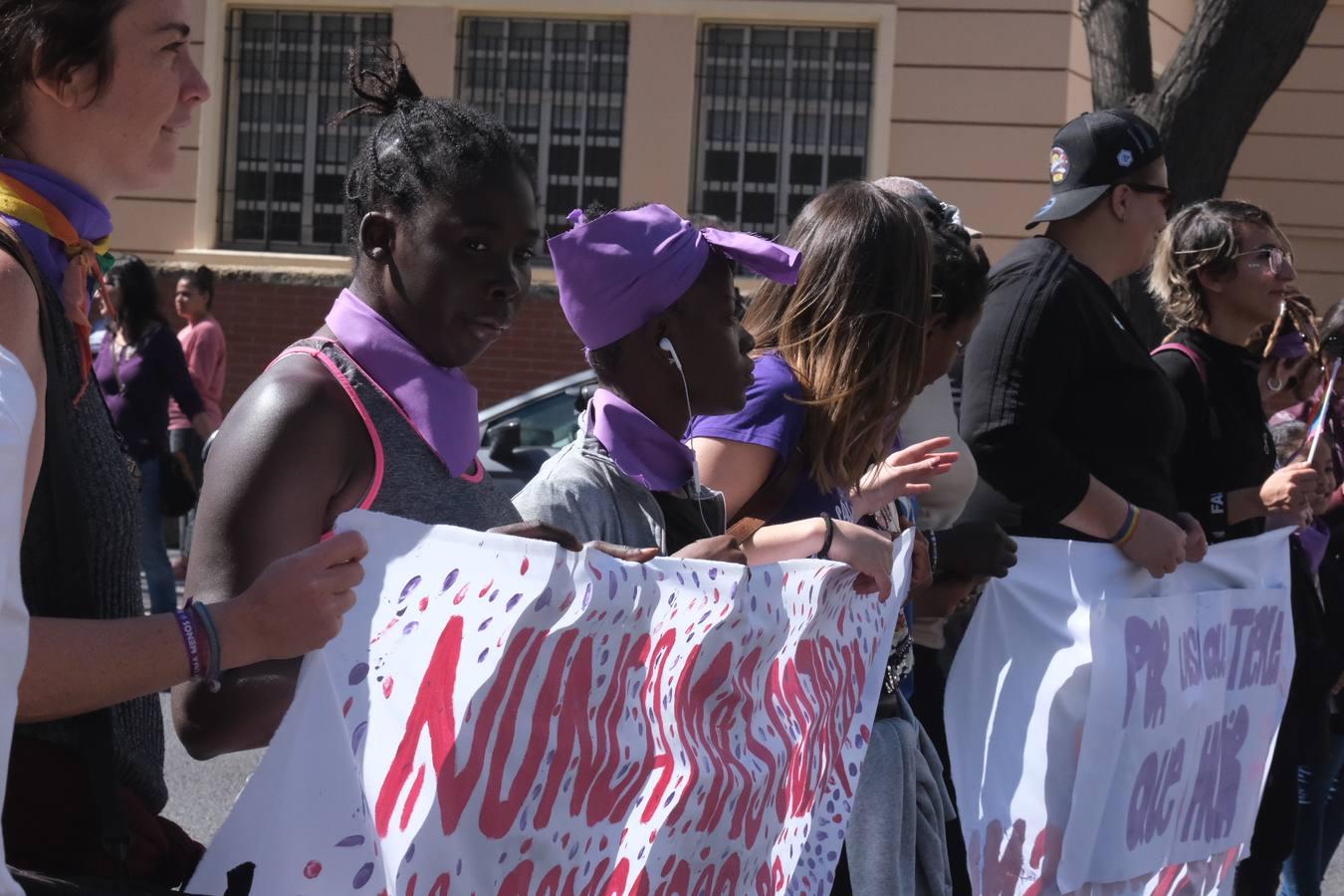 Fotos: Manifestación por el 8M en Cádiz