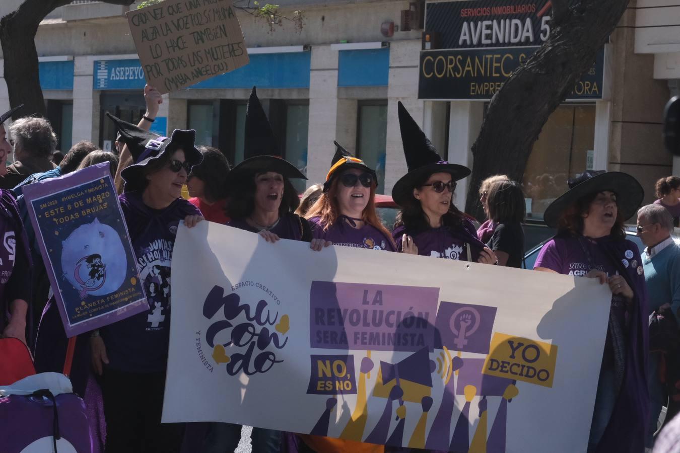 Fotos: Manifestación por el 8M en Cádiz