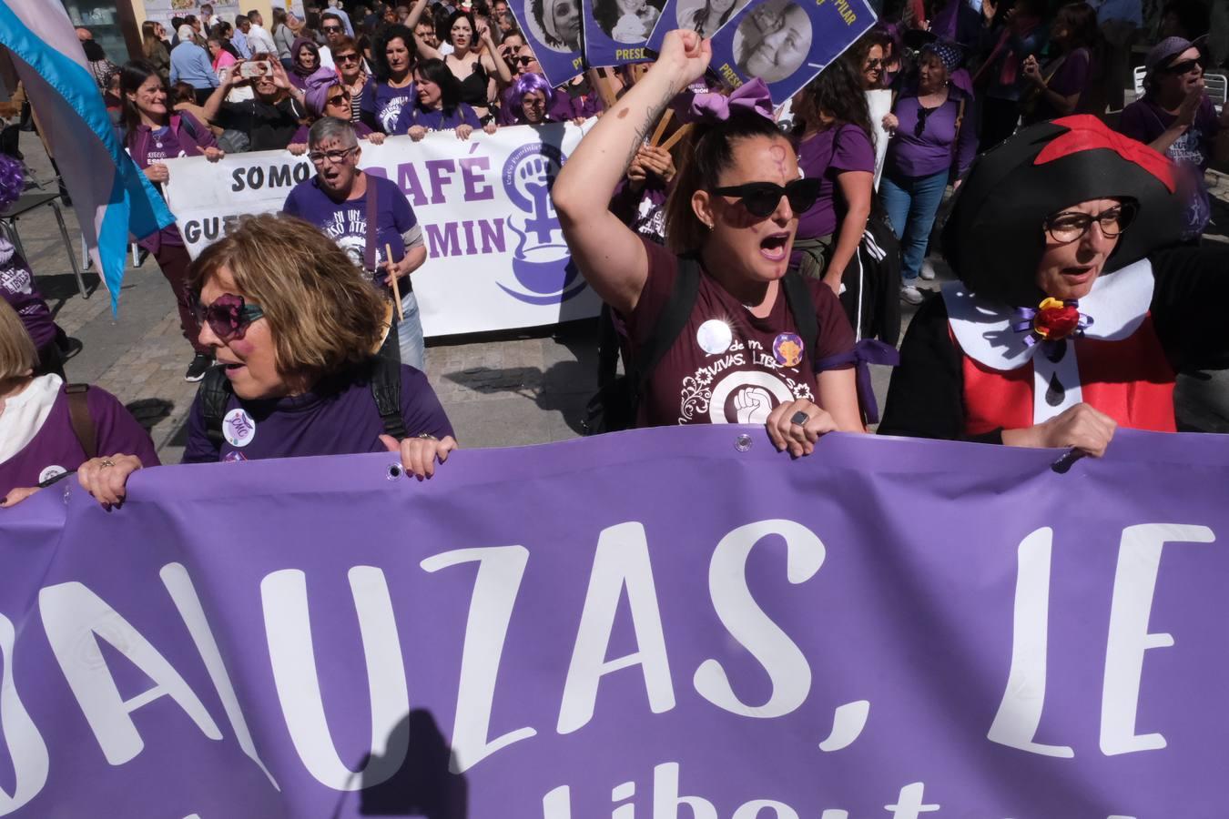 Fotos: Manifestación por el 8M en Cádiz