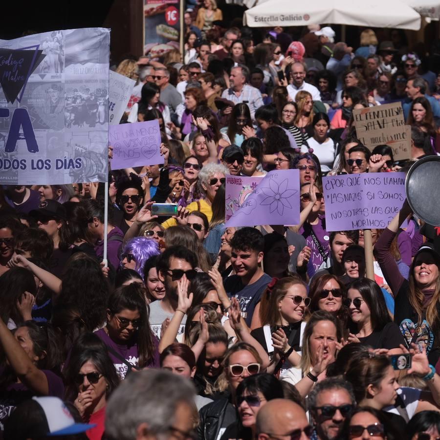 Fotos: Manifestación por el 8M en Cádiz