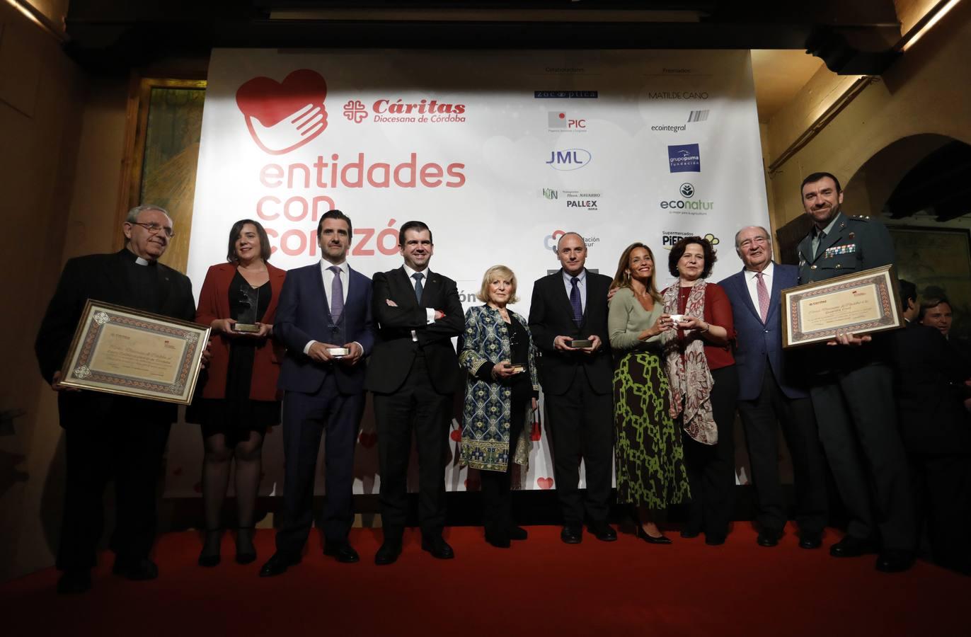 La entrega de los premios de Cáritas en Córdoba, en imágenes