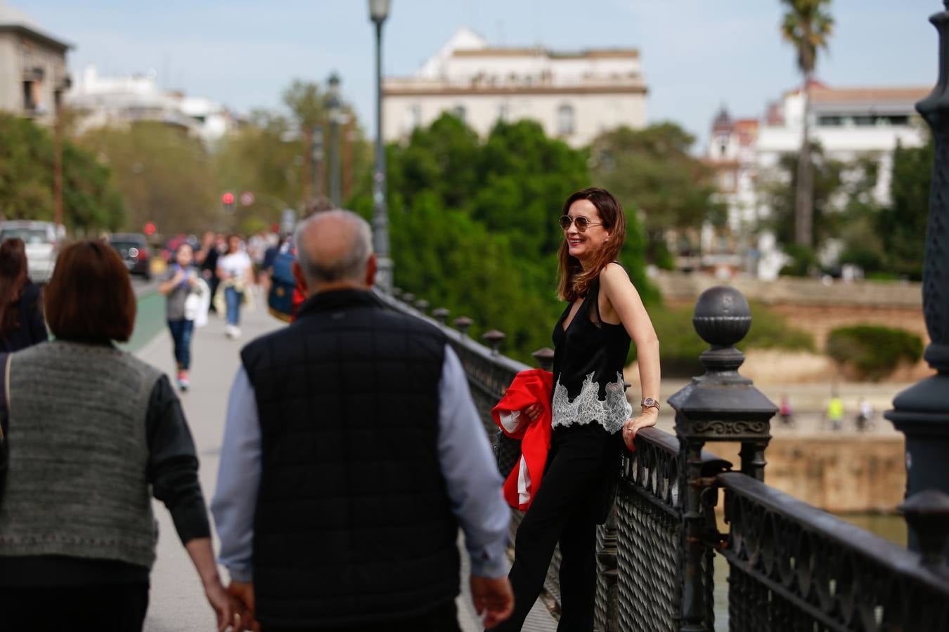 En imágenes, Sevilla registra temperaturas primaverales