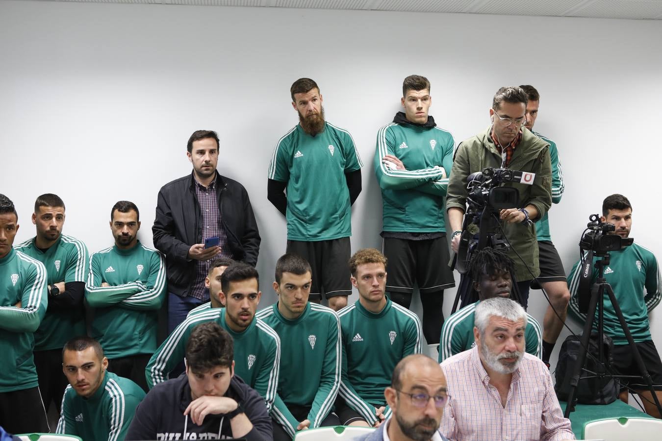 La despedida de Agné acompañado por la plantilla del Córdoba CF, en imágenes