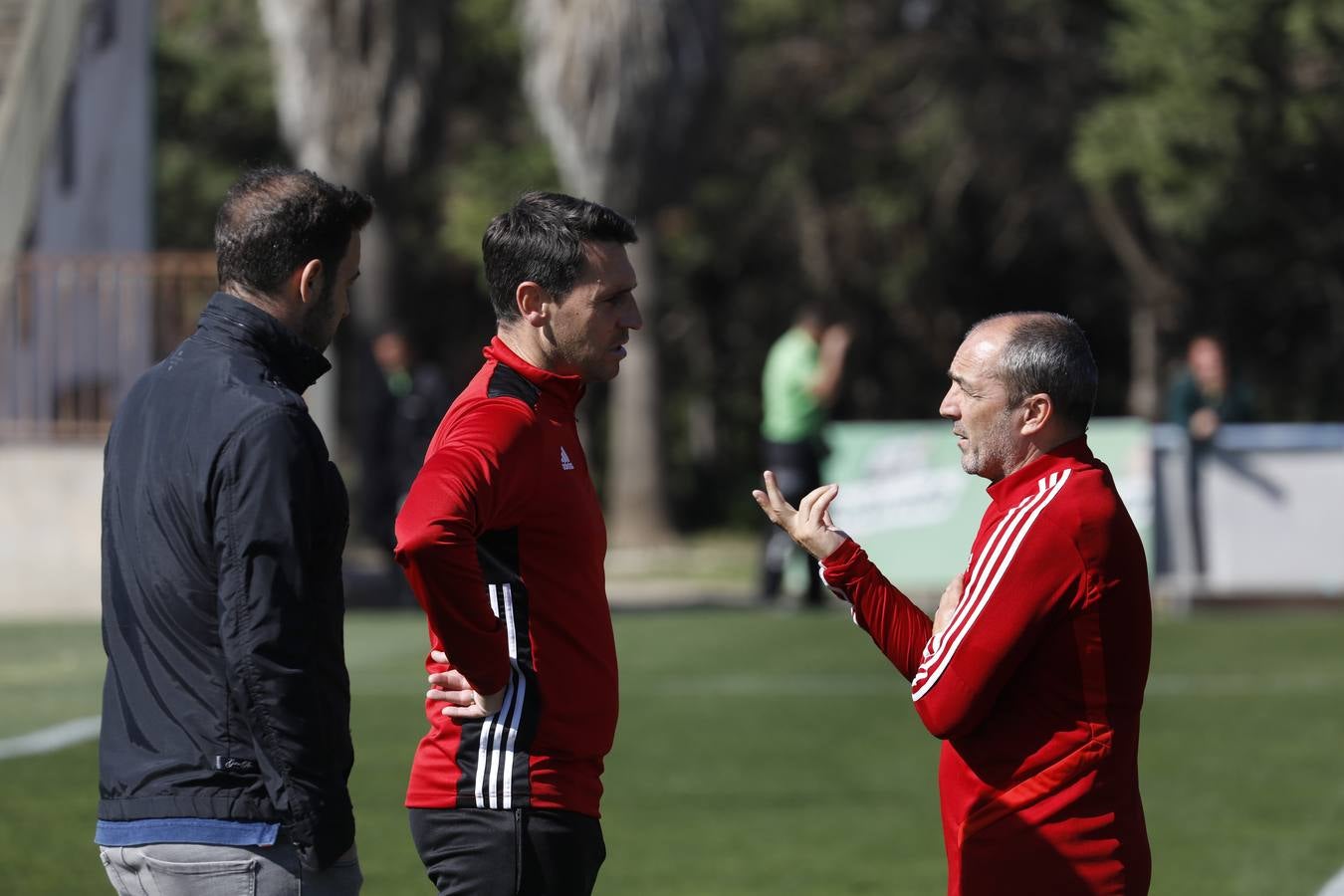 El primer entrenamiento de Juan Sabas en el Córdoba CF, en imágenes