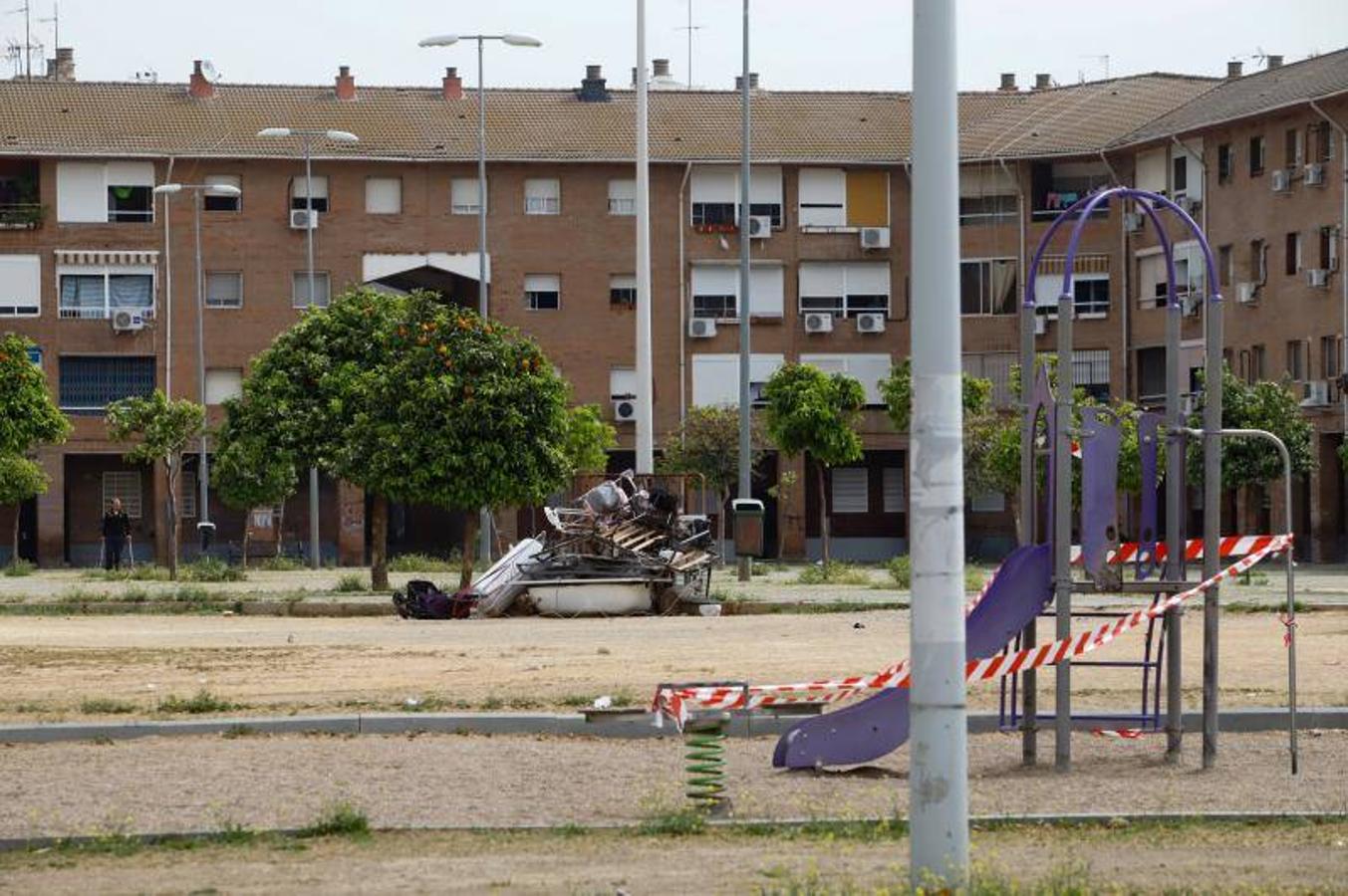 El aislamiento en los barrios marginales de Córdoba, en imágenes