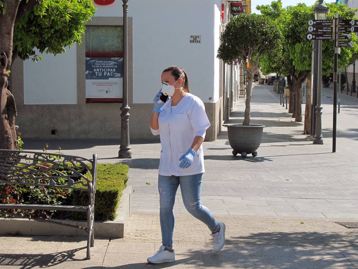 Coronavirus en Sevilla: imágenes de Lebrija durante el estado de alarma