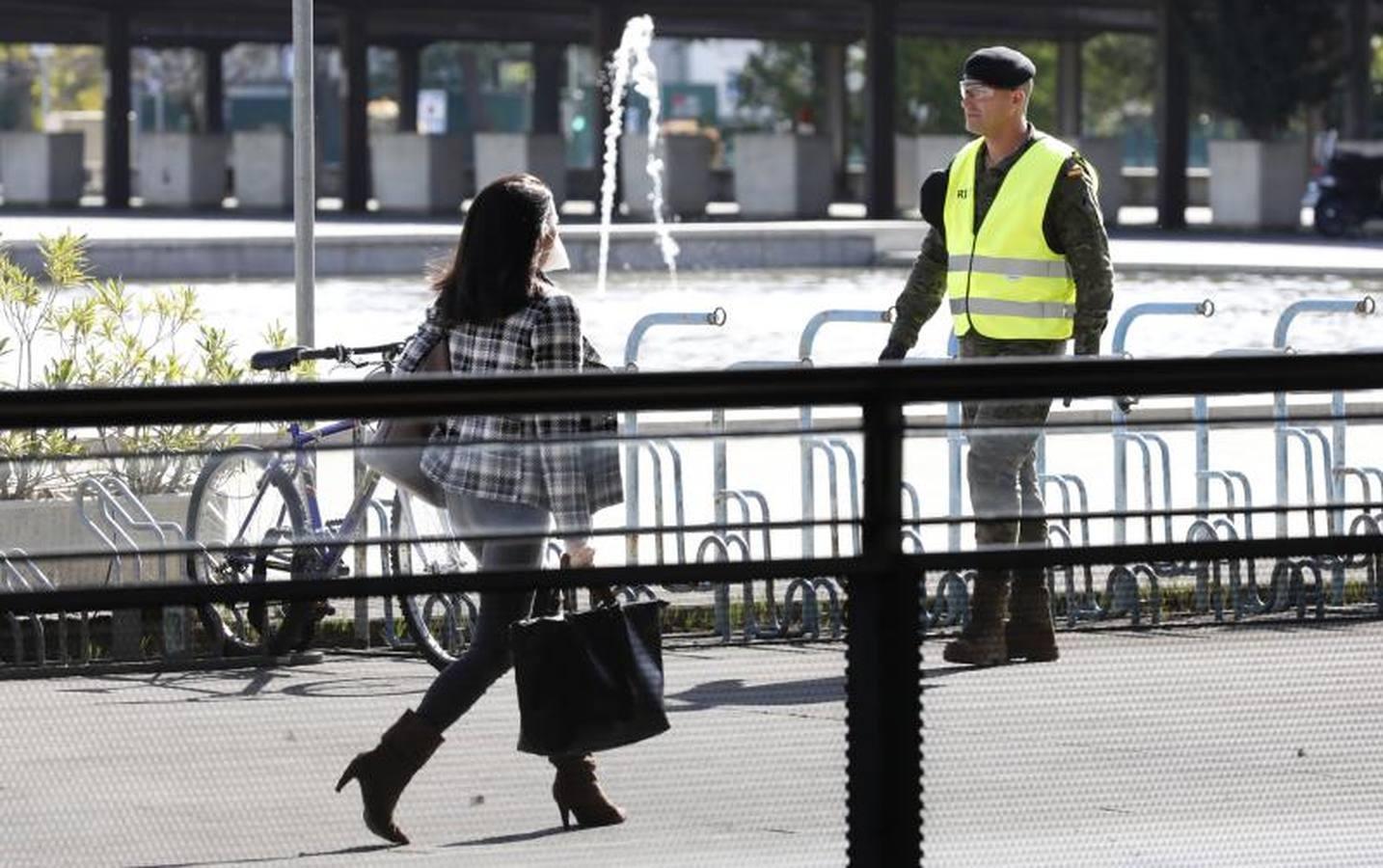 La «misión» de la Bri X contra el coronavirus en Córdoba, en imágenes