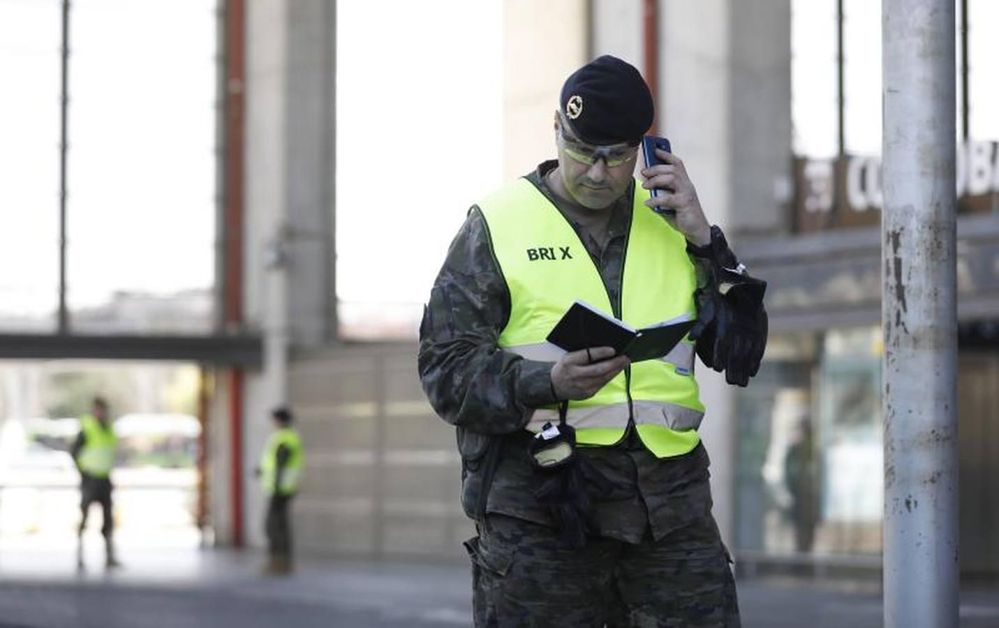 La «misión» de la Bri X contra el coronavirus en Córdoba, en imágenes