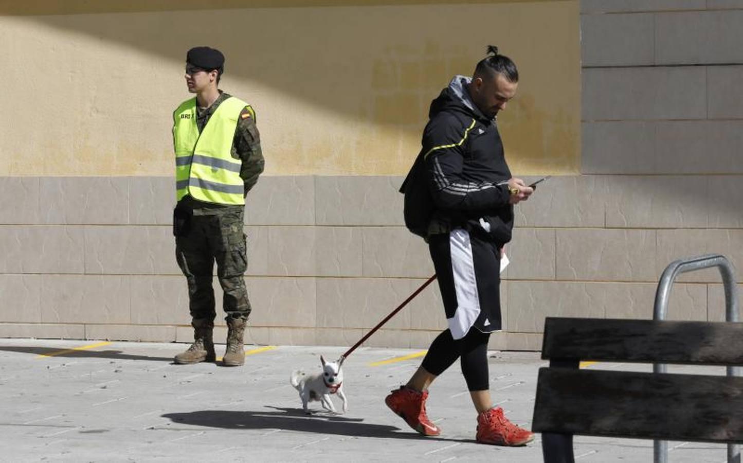 La «misión» de la Bri X contra el coronavirus en Córdoba, en imágenes