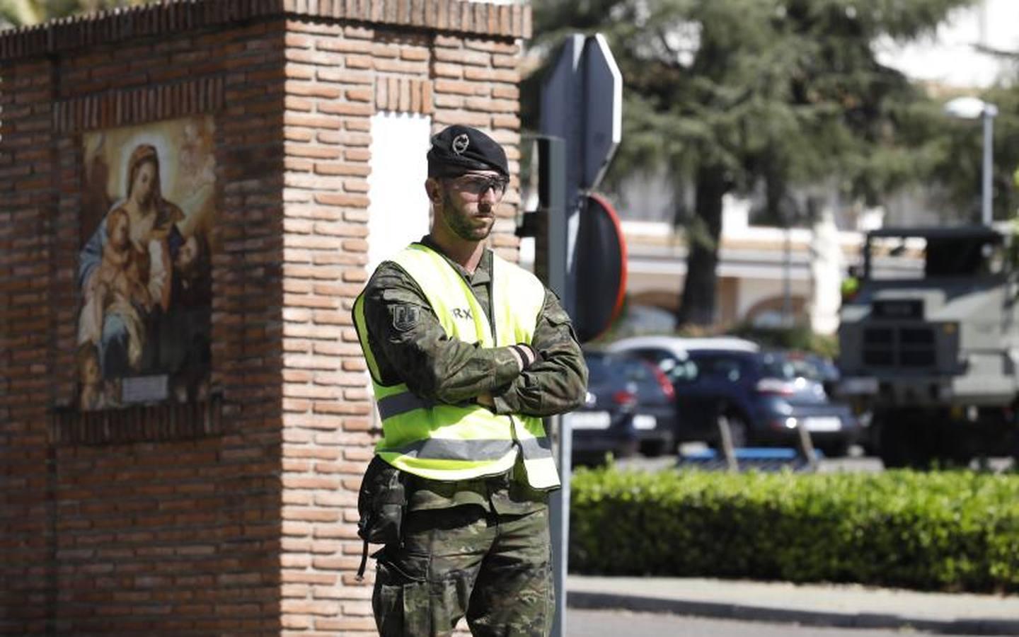 La «misión» de la Bri X contra el coronavirus en Córdoba, en imágenes