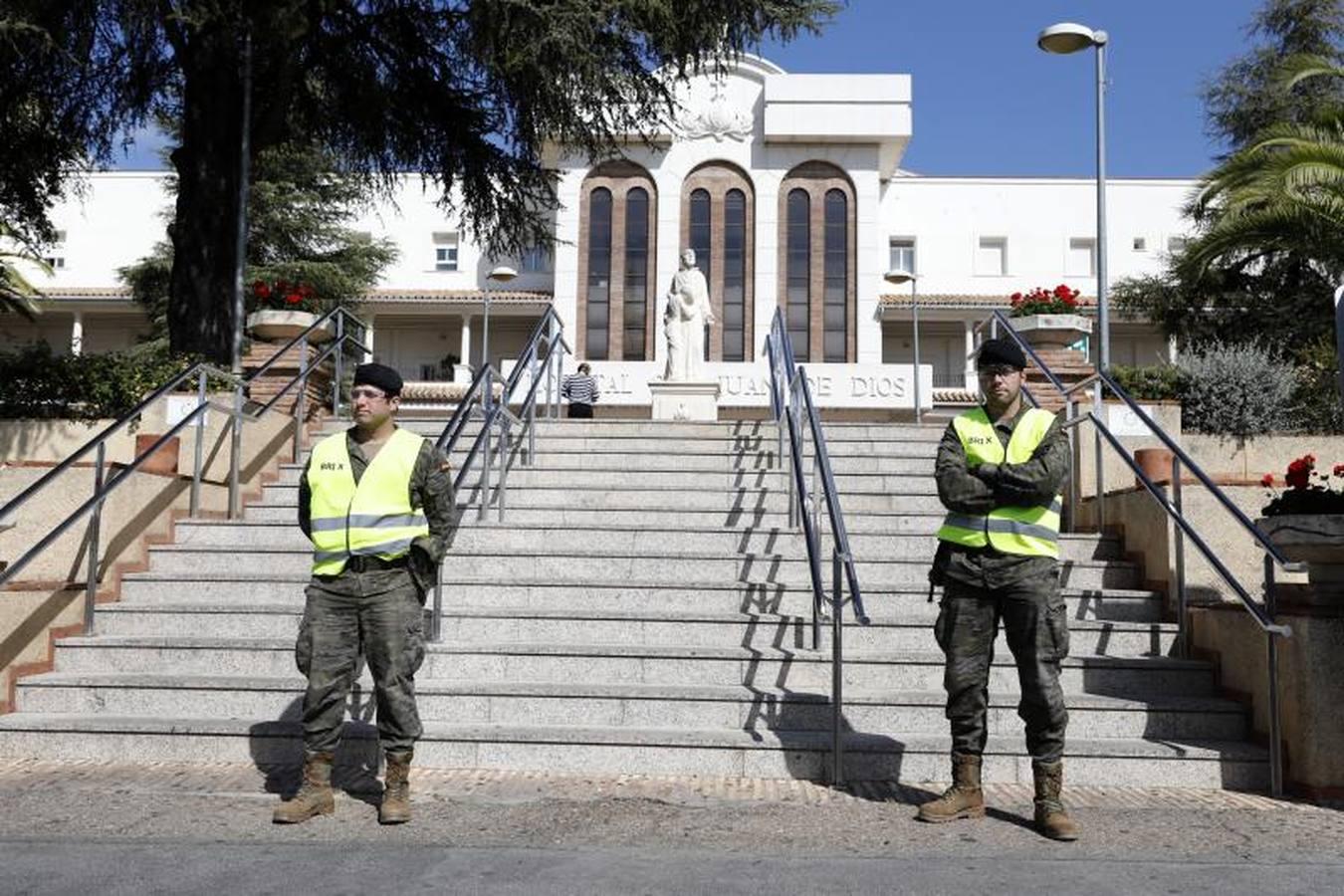 La «misión» de la Bri X contra el coronavirus en Córdoba, en imágenes