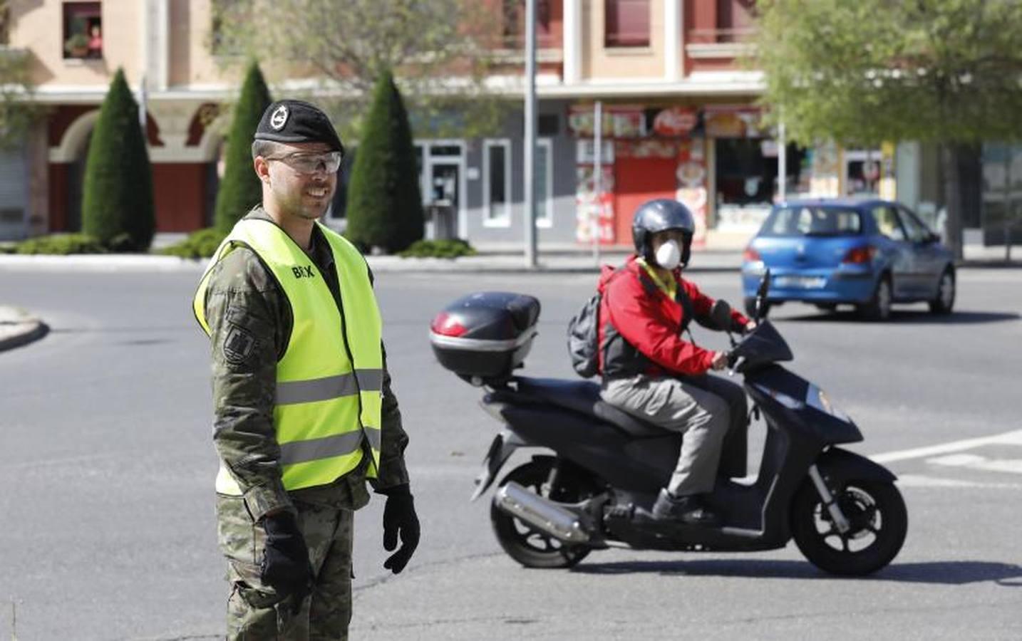 La «misión» de la Bri X contra el coronavirus en Córdoba, en imágenes