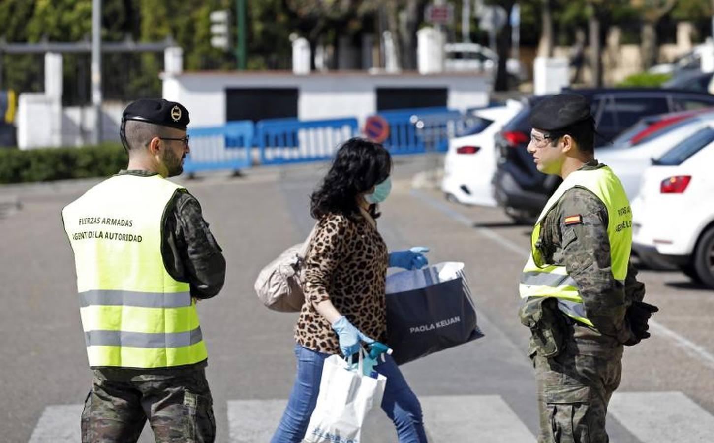 La «misión» de la Bri X contra el coronavirus en Córdoba, en imágenes