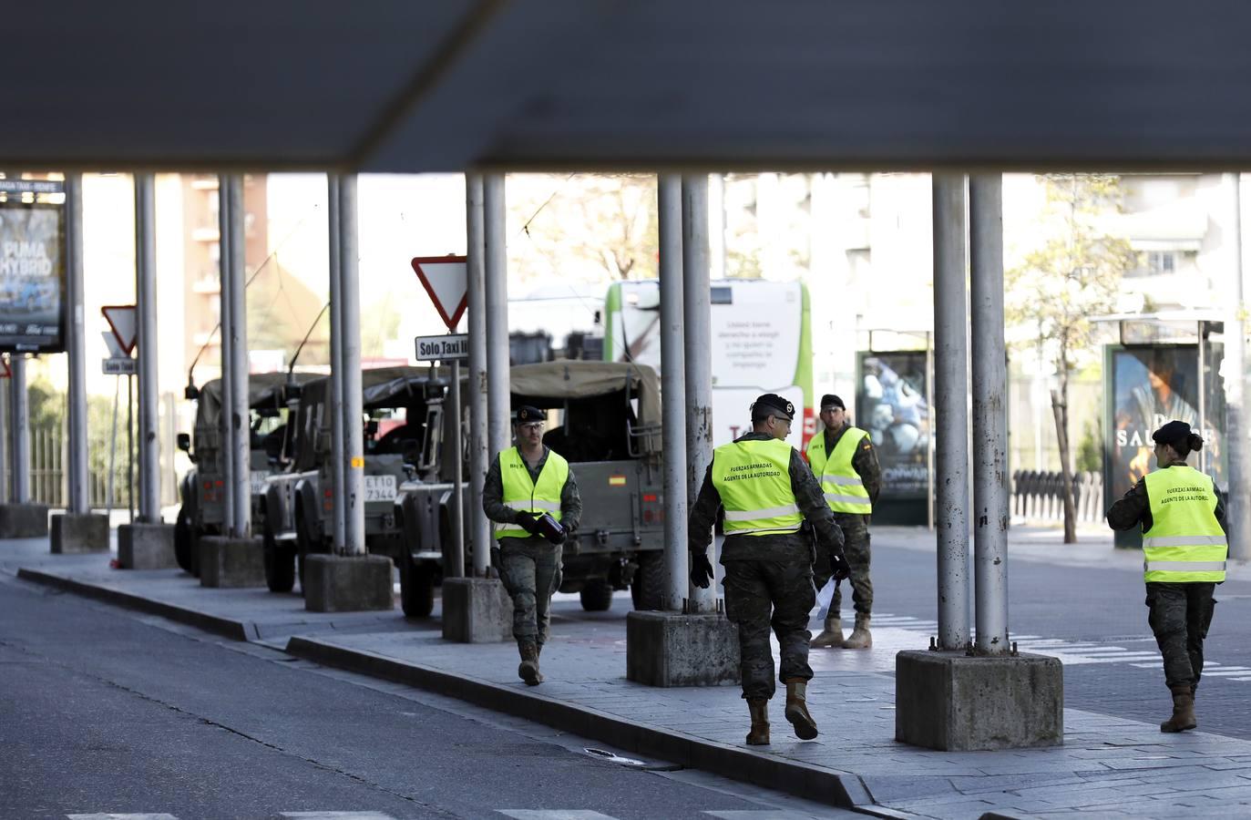 La «misión» de la Bri X contra el coronavirus en Córdoba, en imágenes